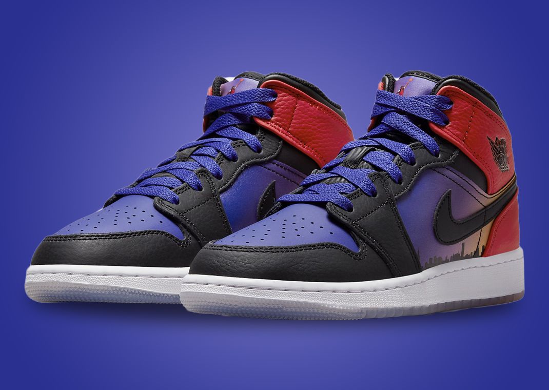 Air Jordan 1 Mid SS "Skyline" (GS)