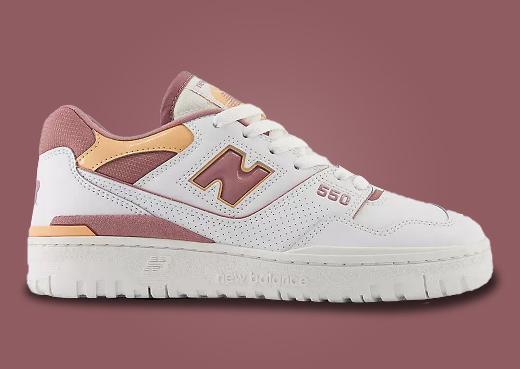 New Balance 550 Rosewood Hazy Peach (W) Lateral