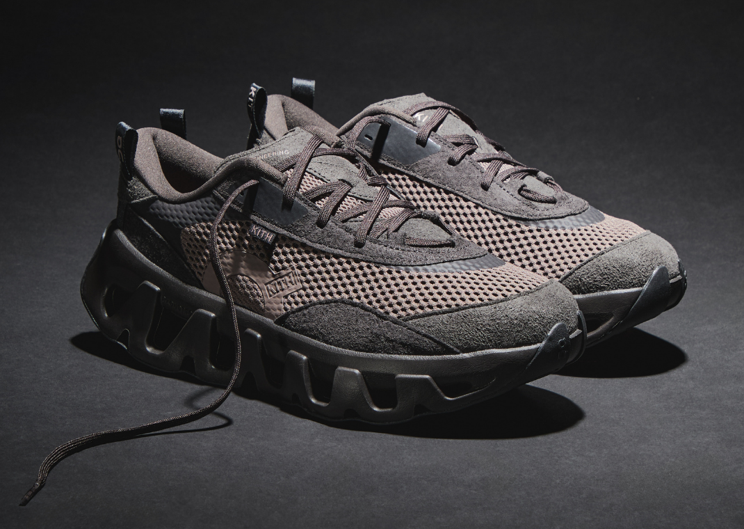 Kith x On K-Tech 2 Thorn Ganache Angle