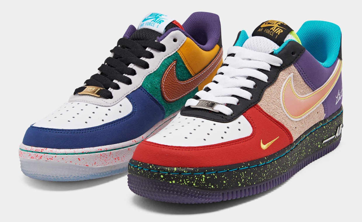 The Nike Air Force 1 What The LA Celebrates All of SoCal’s Sports Teams on One Mismatched Colorway