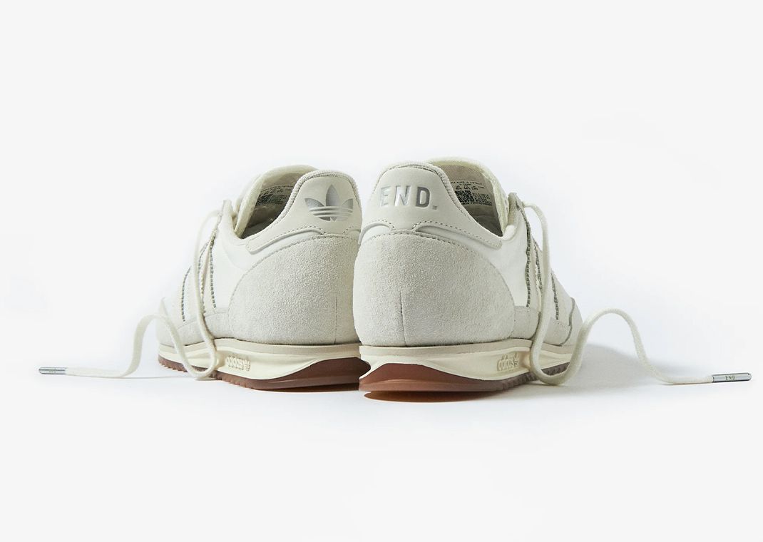 adidas x END. ☆ SL 72 OG ‘Laundromat’ END. x adidas SL72 'Laundromat' Off White | END. (US)