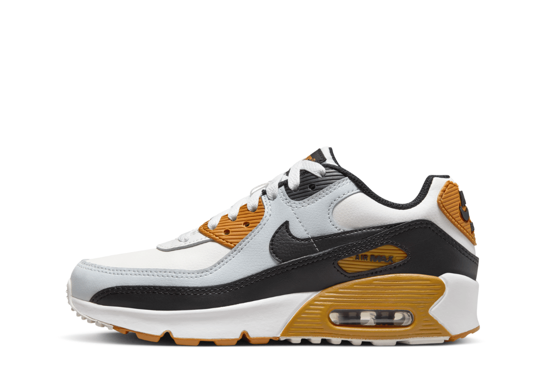 Nike Air Max 90 LTR Pure Platinum Monarch (GS) Lateral