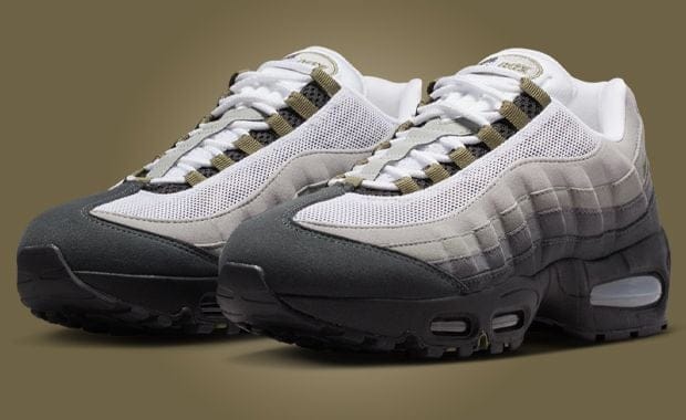 Nike's Air Max 95 OG Black Medium Olive is a Solid Everyday Sneaker