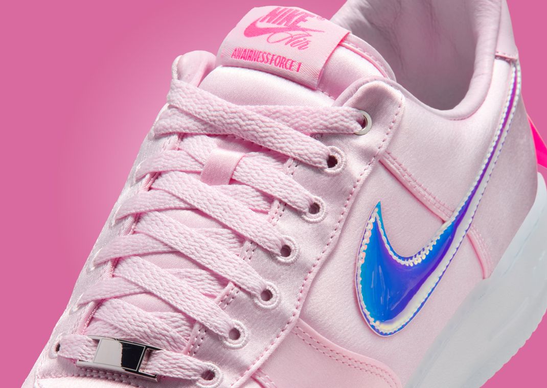 Nike Air Force 1 Low Luxe BCA Pink Foam Detail