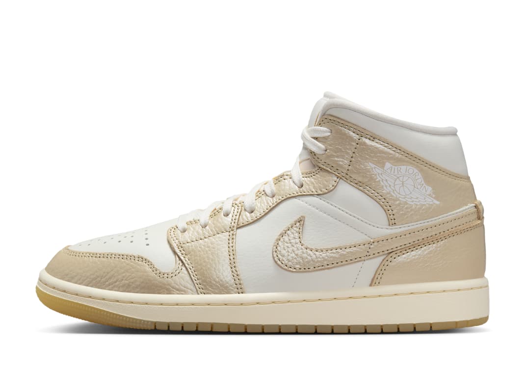Air Jordan 1 Mid SE Sail Team Gold (W)