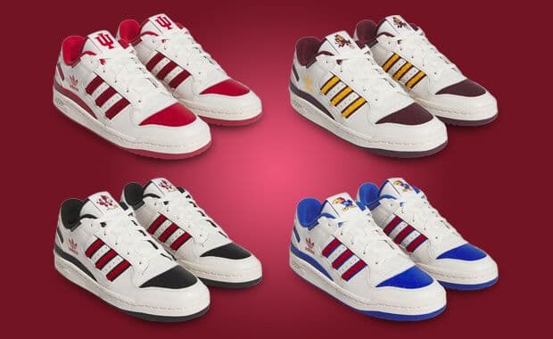 The adidas Forum Low Collegiate Pack Releases October 1