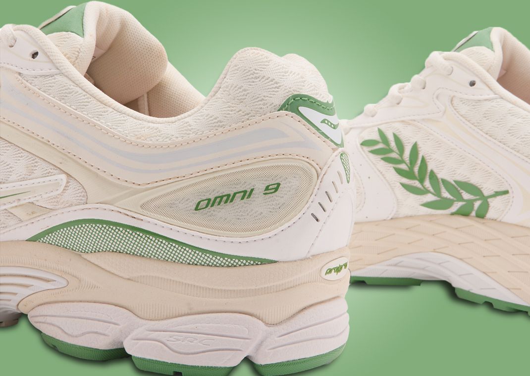 END. x Saucony ProGrid Omni 9 - Heel Detail