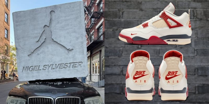 Nigel Sylvester x Air Jordan 4 Retro Brick After Brick