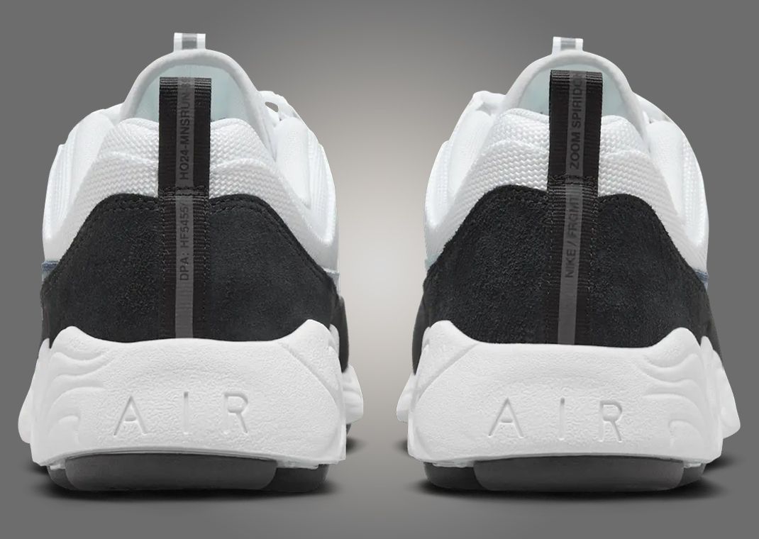 fragment design x Nike Air Zoom Spiridon SP White Heel