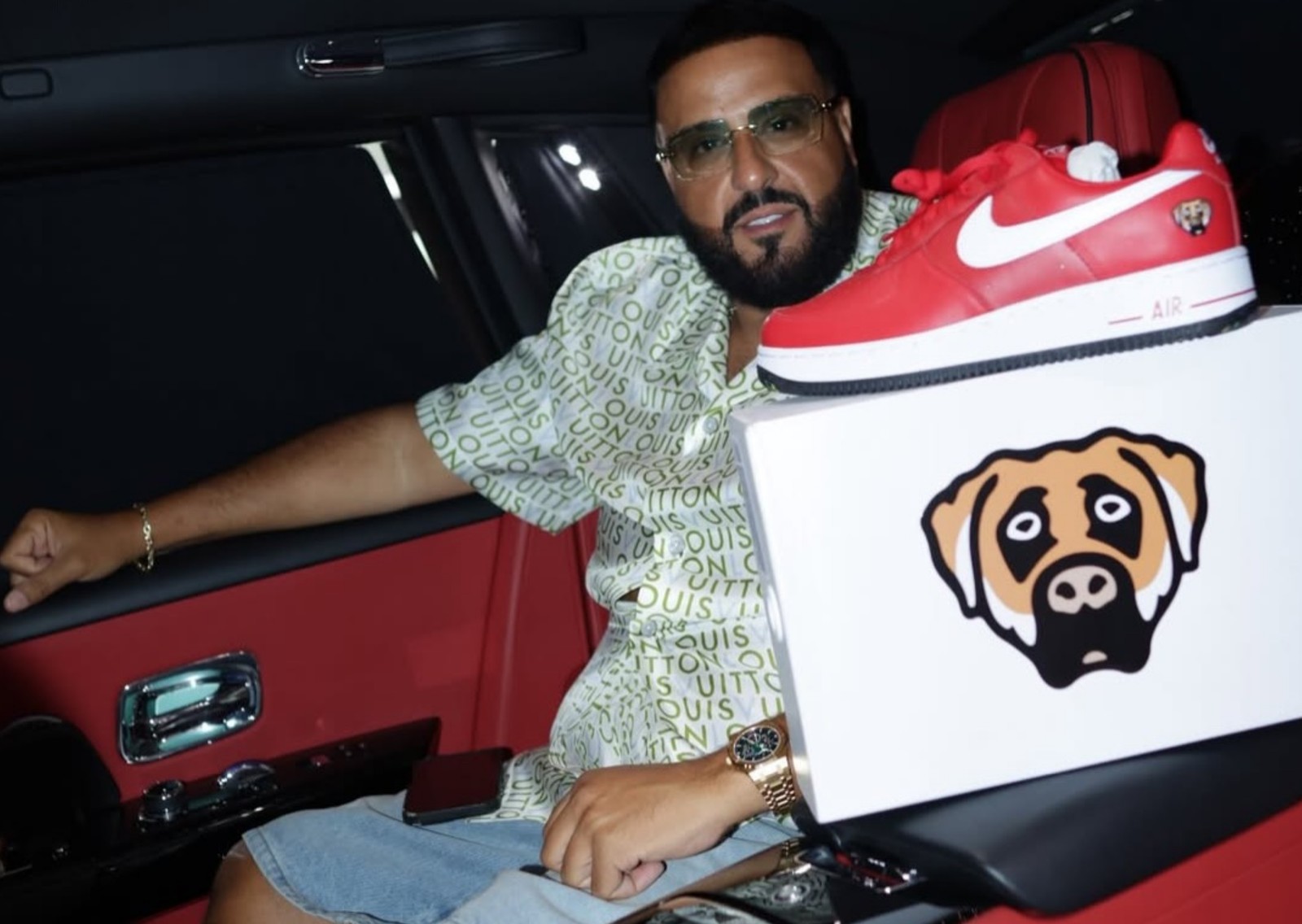 DJ Khaled Debuts Victor Victor x Nike Air Force 1 Low '01 Red