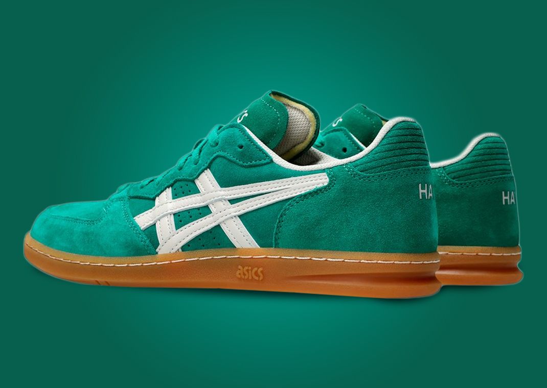 HAY x Asics Skyhand OG Green Heel