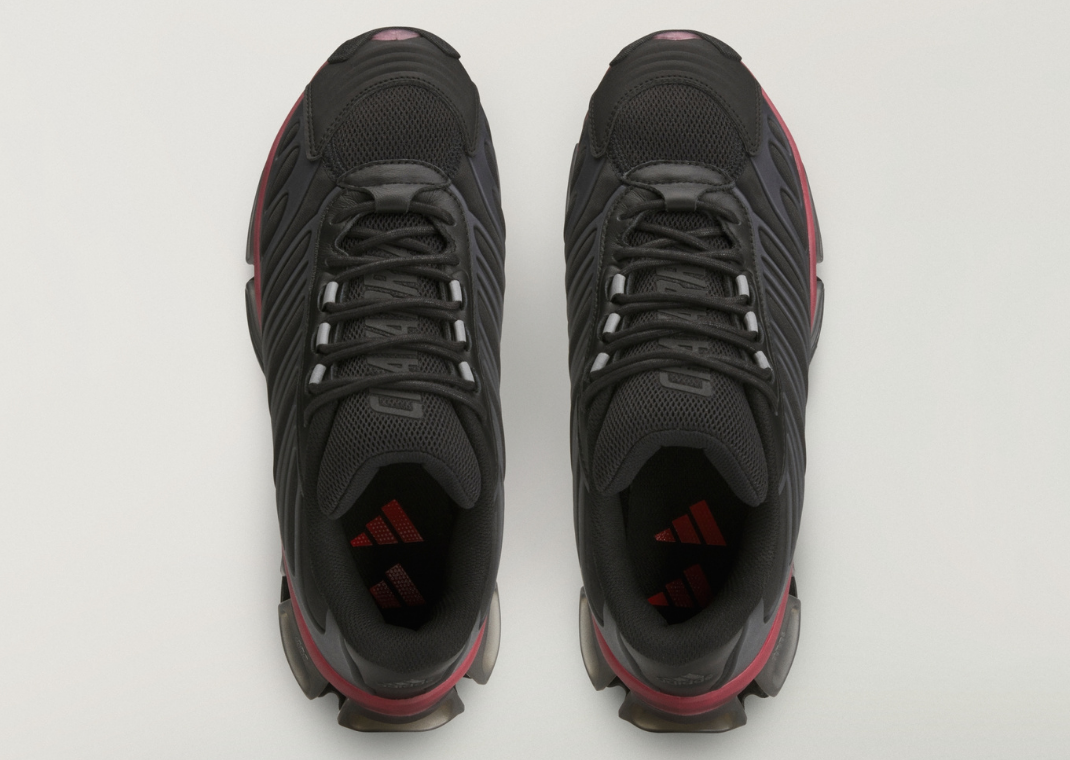 Willy Chavarria x adidas Megaride AG XL Black Red - Top
