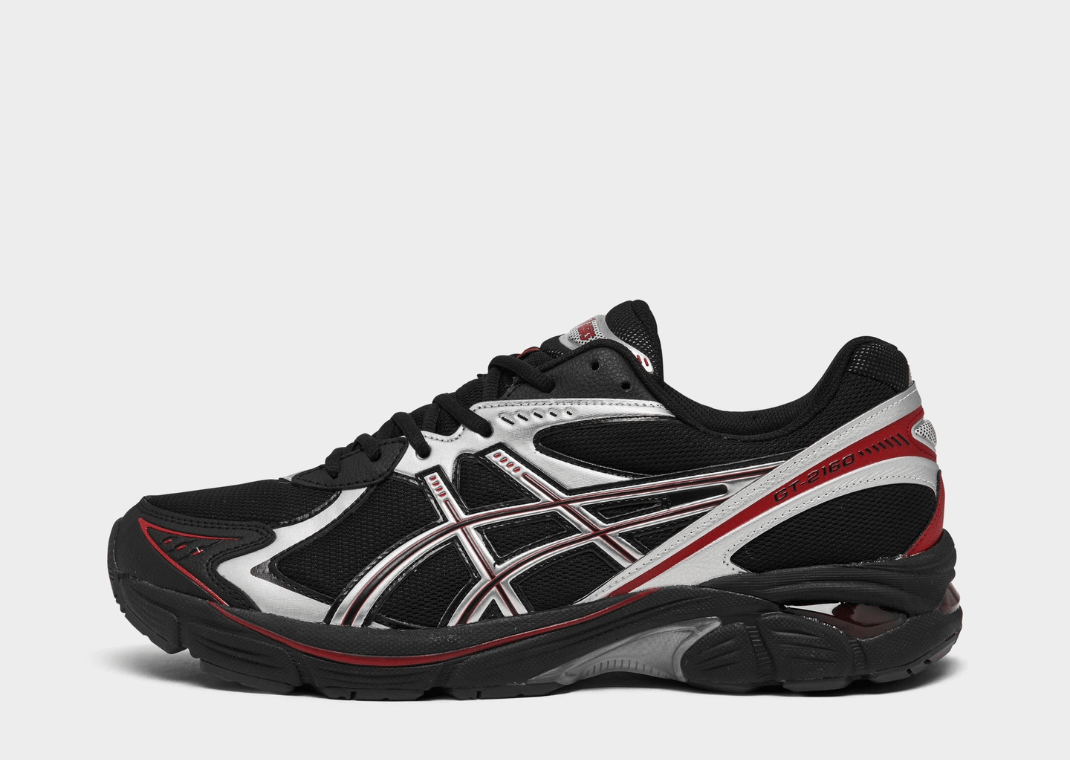 ASICS GT-2160 Black Pure Silver Red