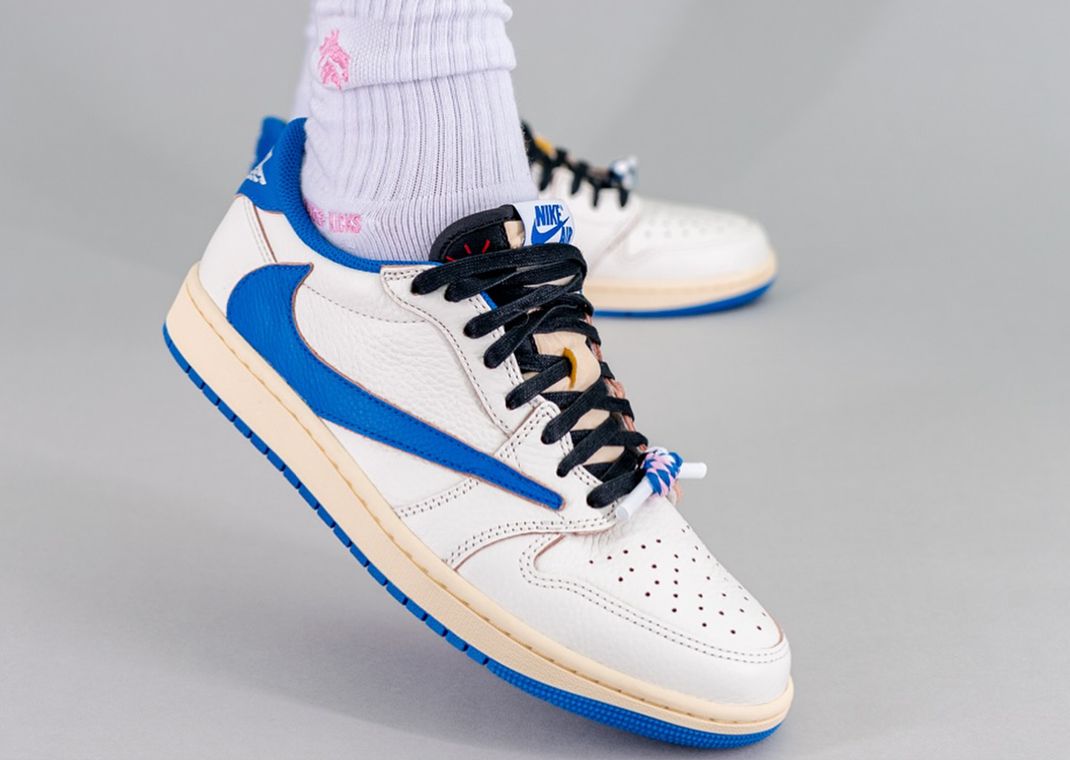 Travis Scott's Latest fragment design Air Jordan 1 Low Releases