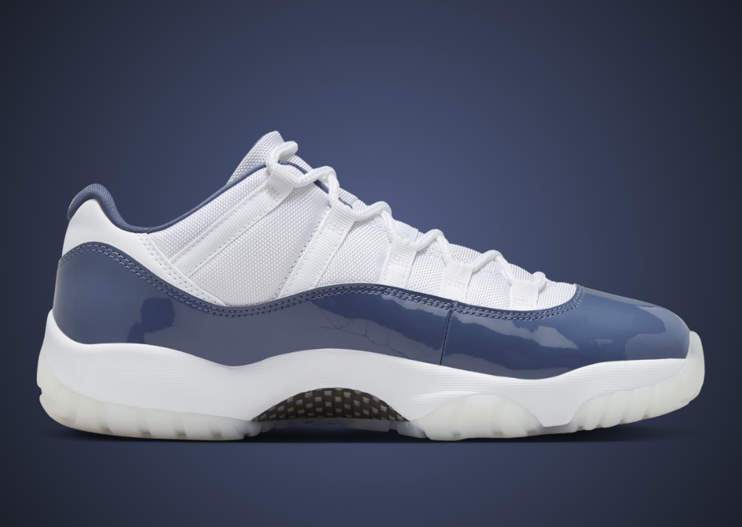 navy blue and grey jordan 11 low