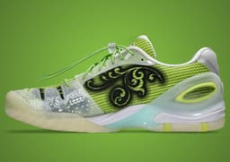 Little Tokyo Table Tennis x Asics Gel-Resolution 5 Parrot Green - Medial