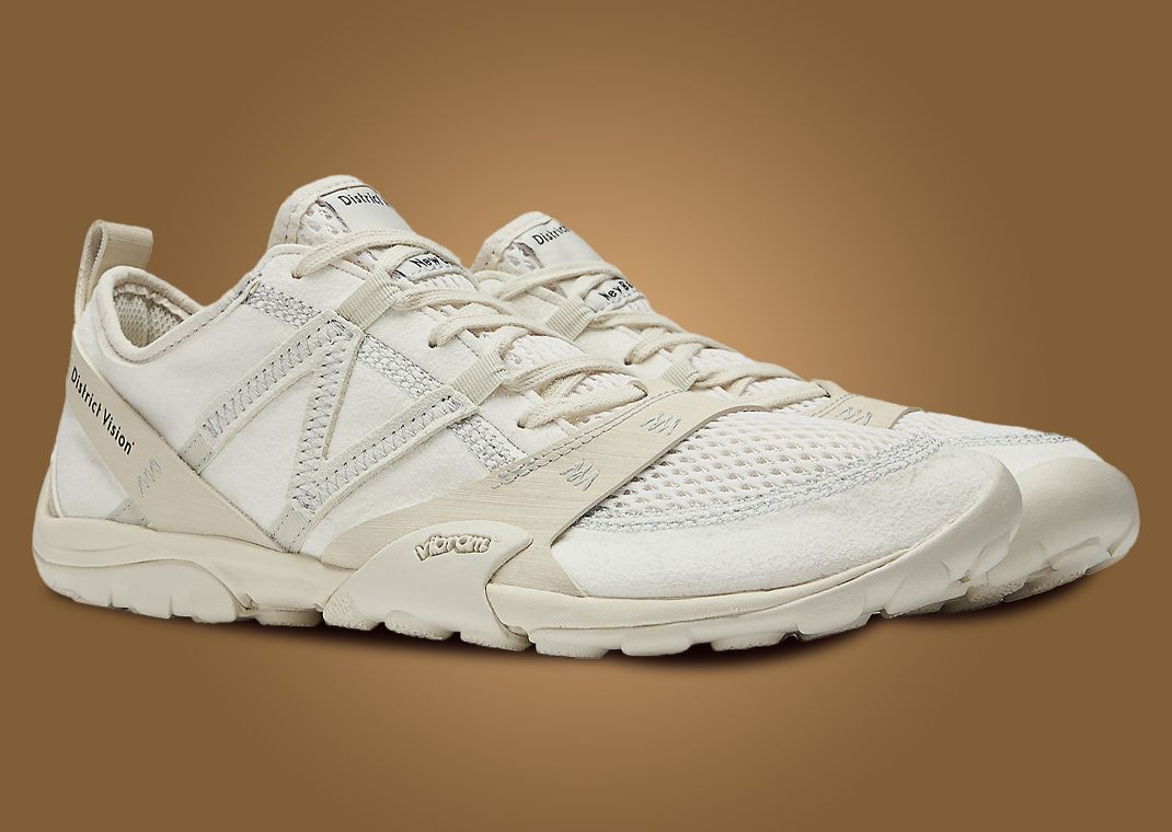 District Vision x New Balance Minimus MT10 Cloud Dancer Angle