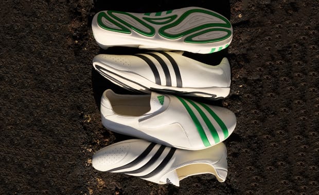 Pharrell’s adidas Flat Earther is a Retro Yoga Shoe Designed to Ground You