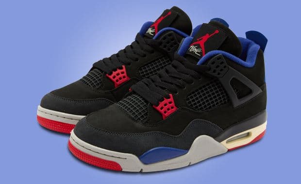 Air Jordan 4 Retro Rare Air Black Deep Royal Blue