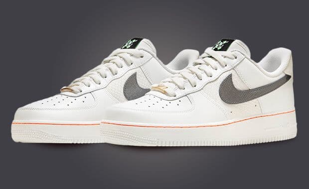 The Nike Air Force 1 Low Sail Snake Celebrates Basketball