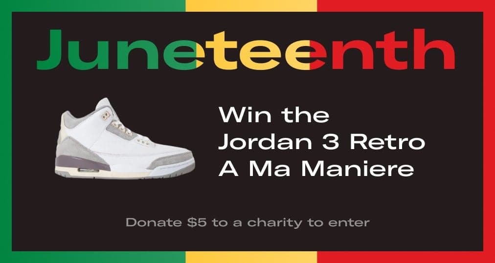 Enter our Juneteeth Charity Raffle