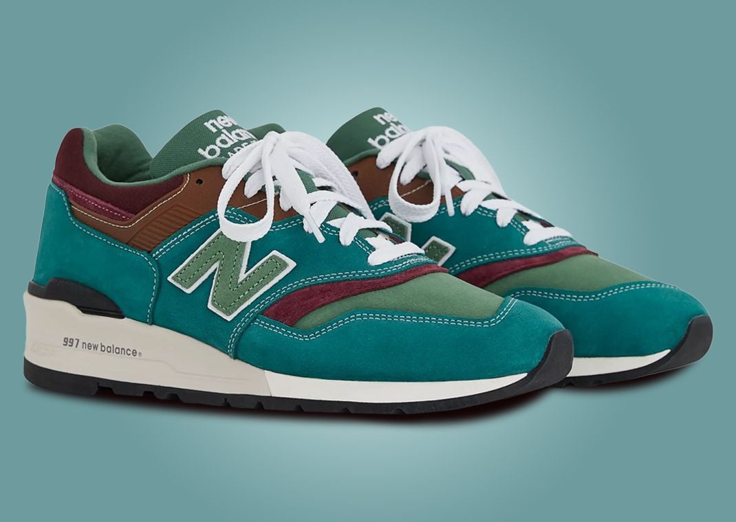 New Balance 997 Made in USA Vintage Teal