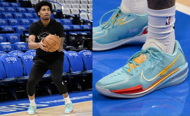 Dylan Harper Wore His Second Titan x Nike GT Cut 1 PE in Game 2 Against OKC