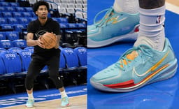 Dylan Harper Wore His Second Titan x Nike GT Cut 1 PE in Game 2 Against OKC