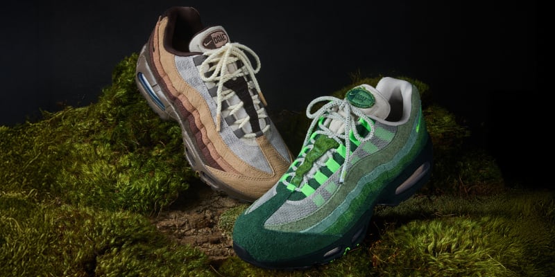 Ducks of a Feather and GOAT Pay Homage to the Oregon Ducks’ Basketball Court with Two Air Max 95s