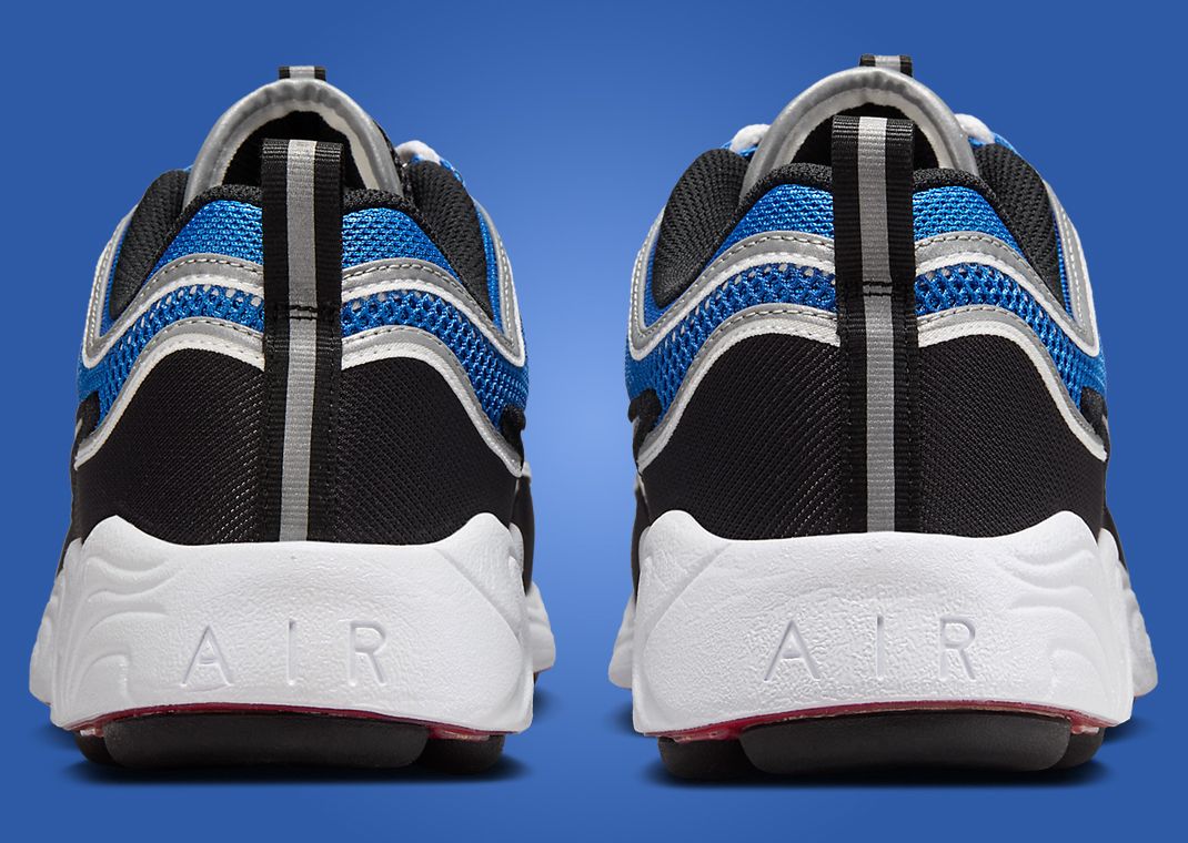 Nike Air Zoom Spiridon Signal Blue Heel Detial