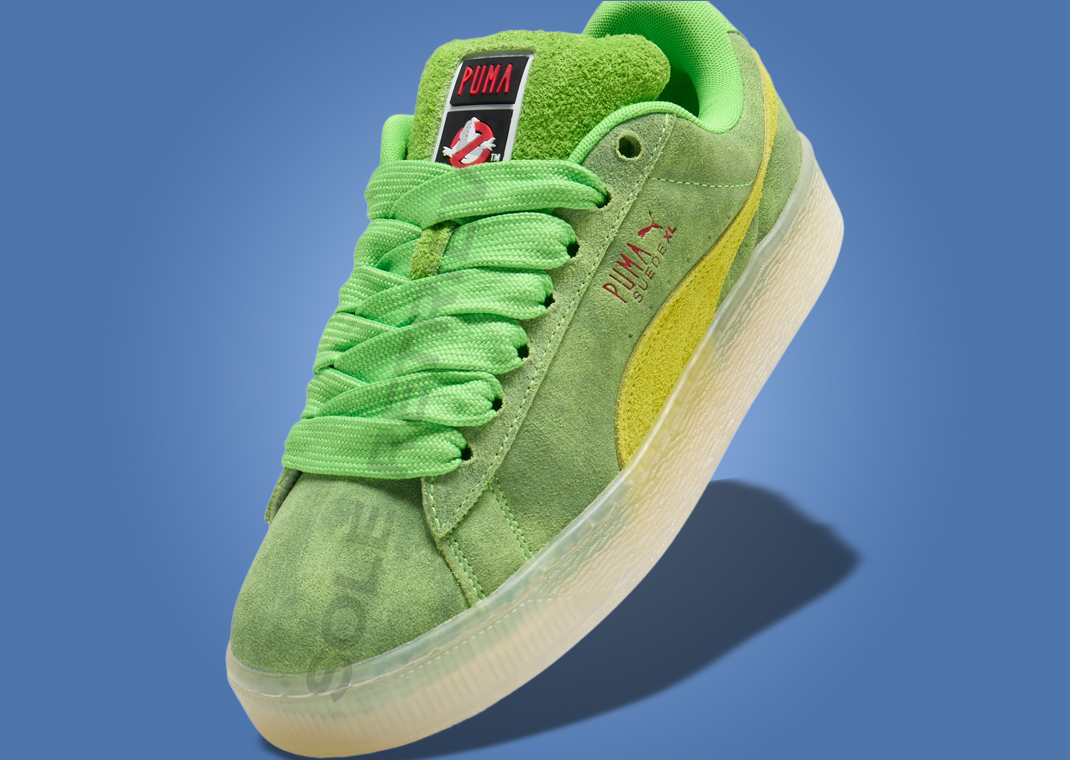 Ghostbusters x Puma Suede XL Slimer Toe