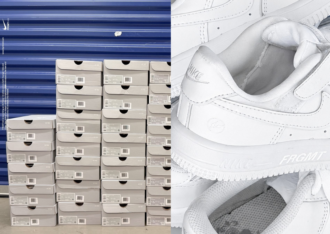 fragment x Nike Air Force 1 Low (GS)