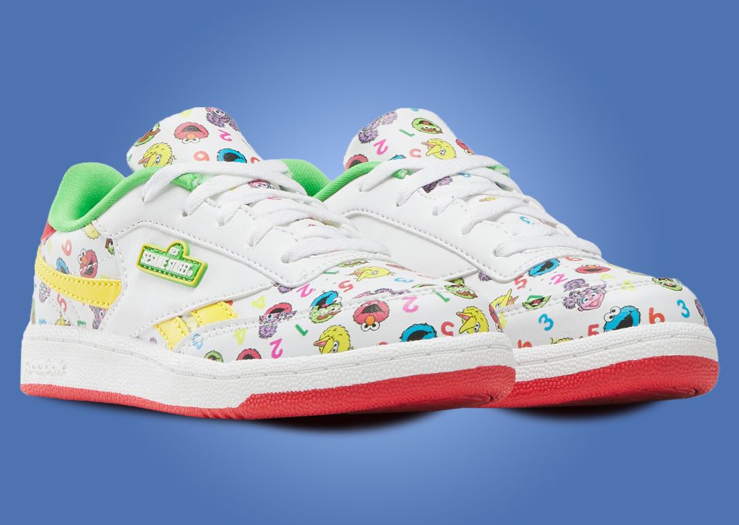Sesame Street x Reebok Club C Revenge Multi-Color Angle