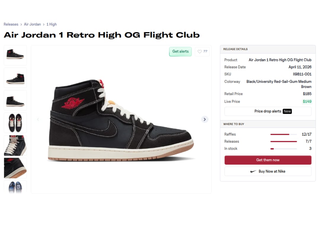 Air Jordan 1 Retro High Flight Club
