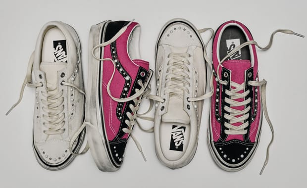 Vans Brings Back Pearlized Pack on Pink and White Old Skools
