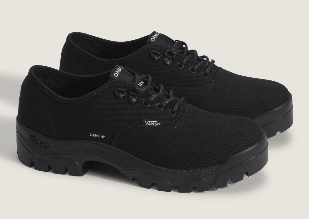 OAMC x Vans OTW Authentic Oxford Black - Angle