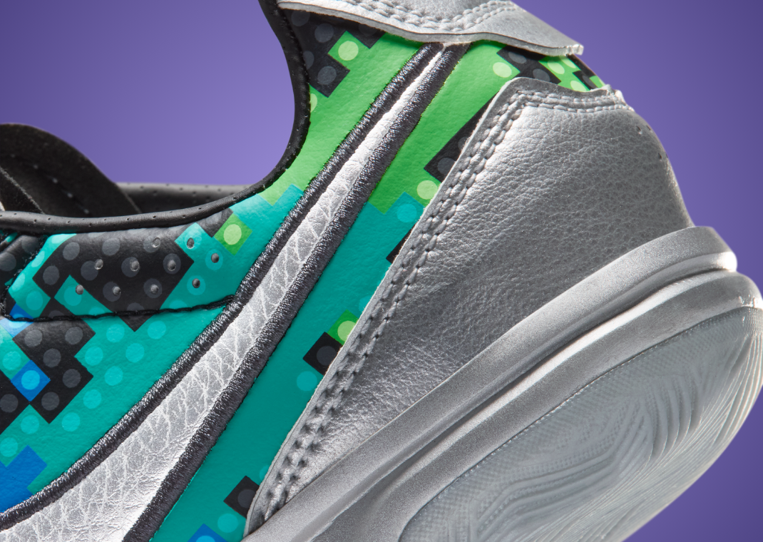 LEGO x Nike Streetgato Green Strike (GS) - Heel Detail