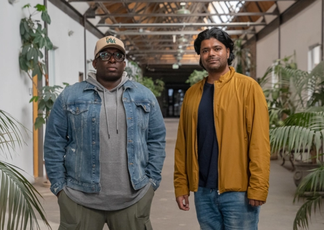 Omar Bailey (left) & Abhishek Som (right), Founders Of FCTRY LAb