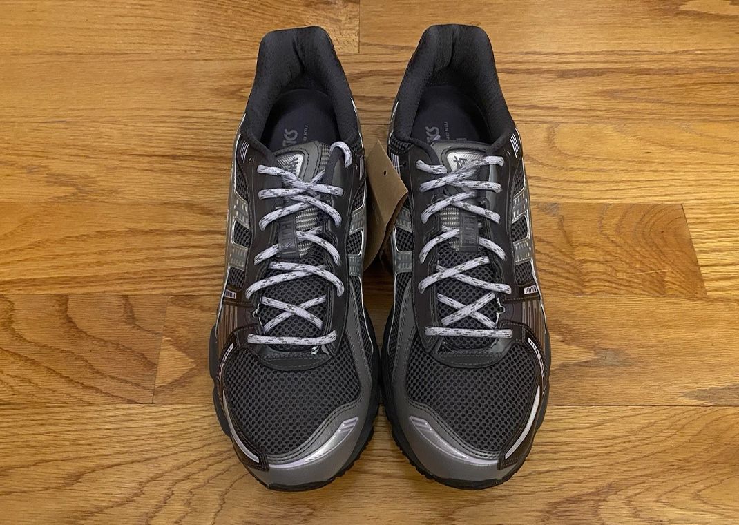 Kith x Asics Gel-Kayano 12.1 Tornado Pure Silver Top