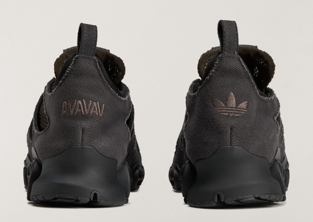 AVAVAV x adidas Megaride Red Black - Back