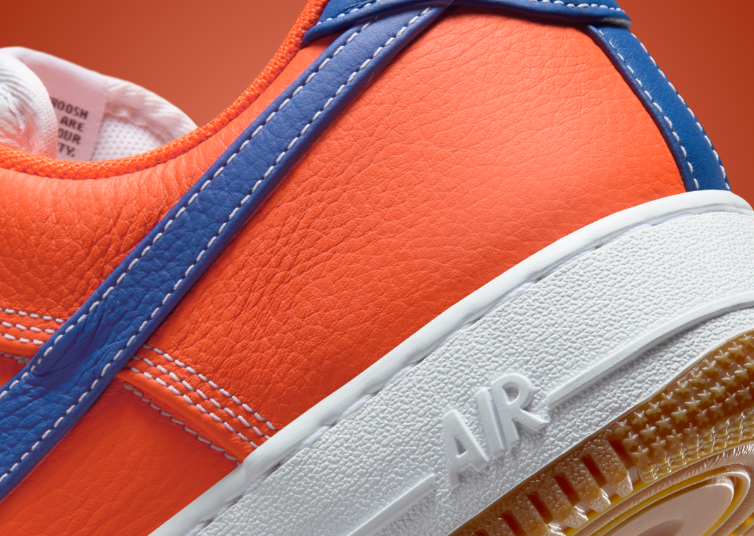 Nike Air Force 1 Low Knicks - Heel Detail