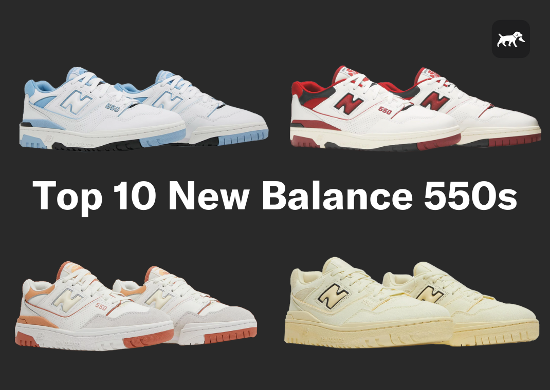 Top 10 New Balance 550s