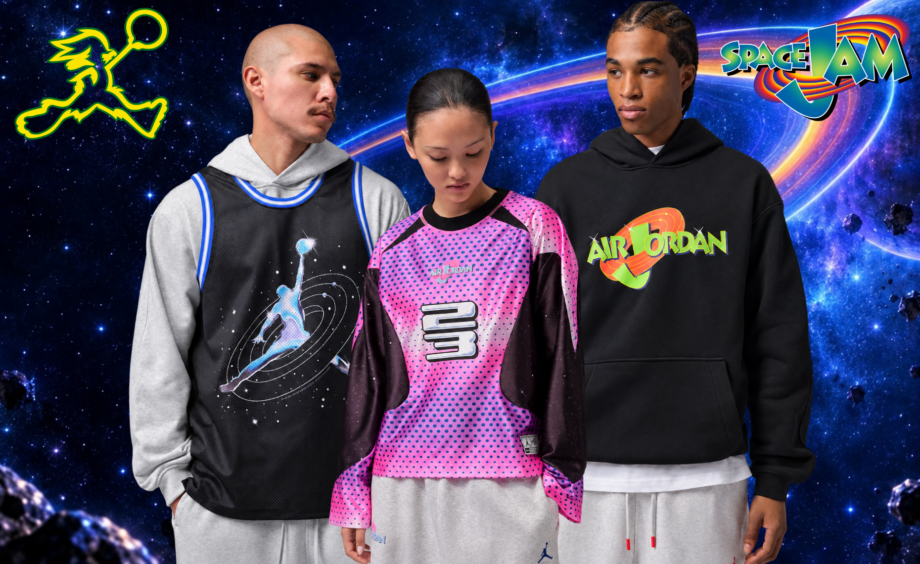 Space Jam Jordan Apparel