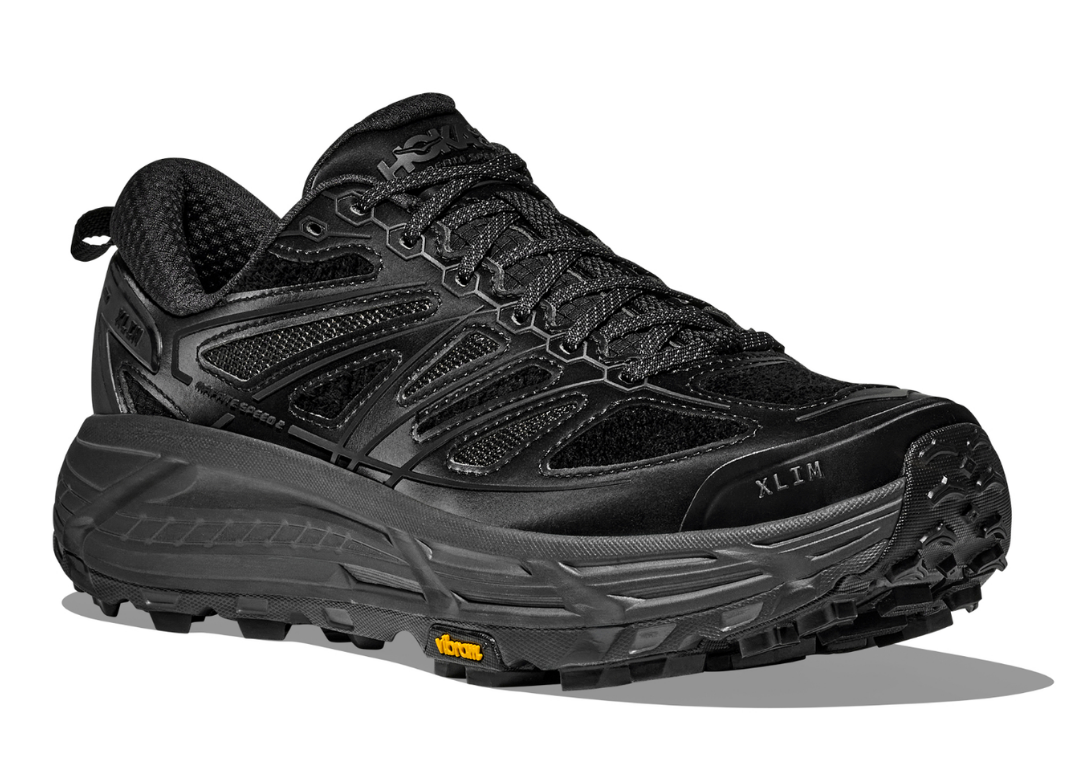 XLIM x Hoka Mafate Speed 2 Black - Angle