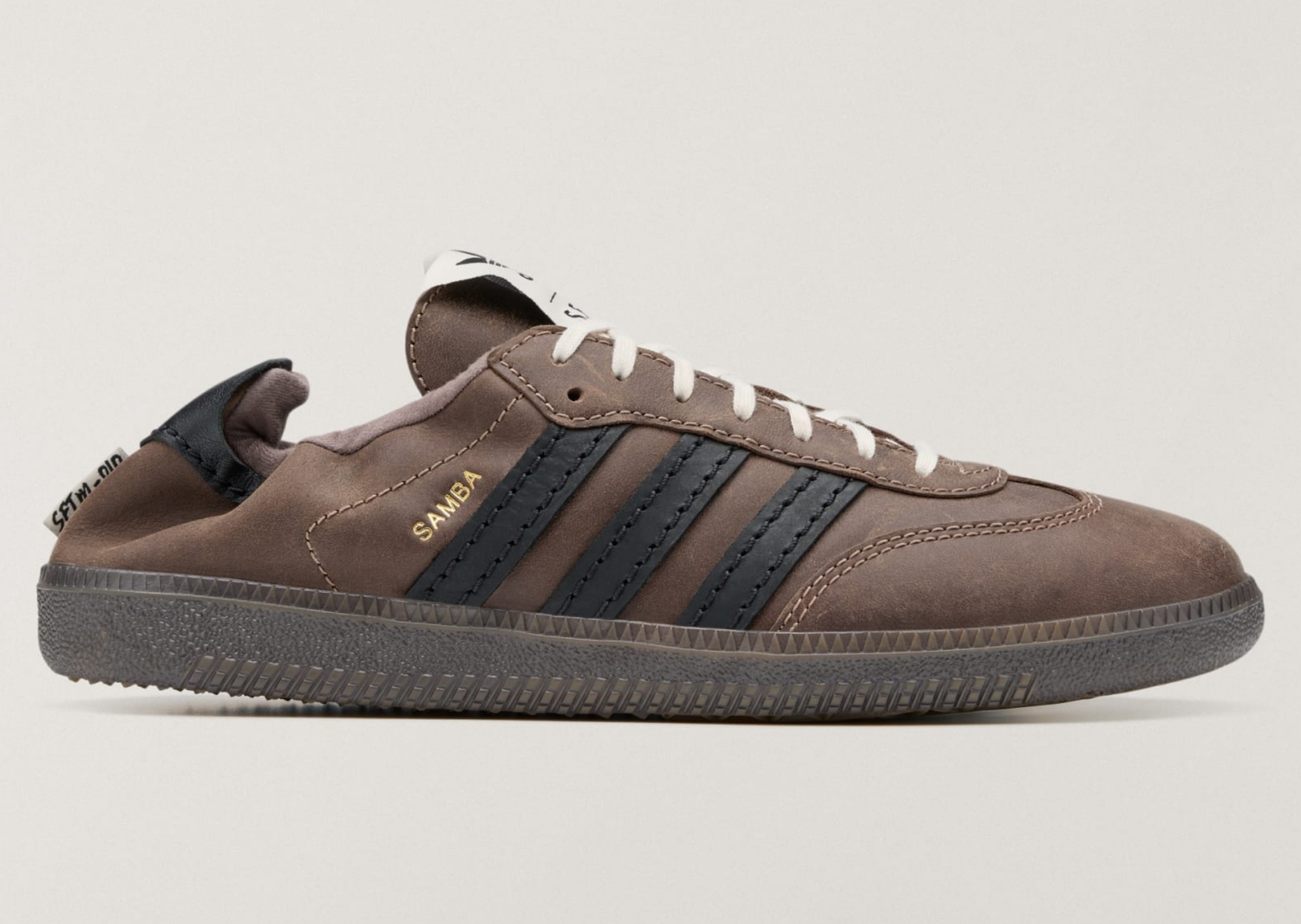 SFTM x adidas Samba Decon Brown - Lateral