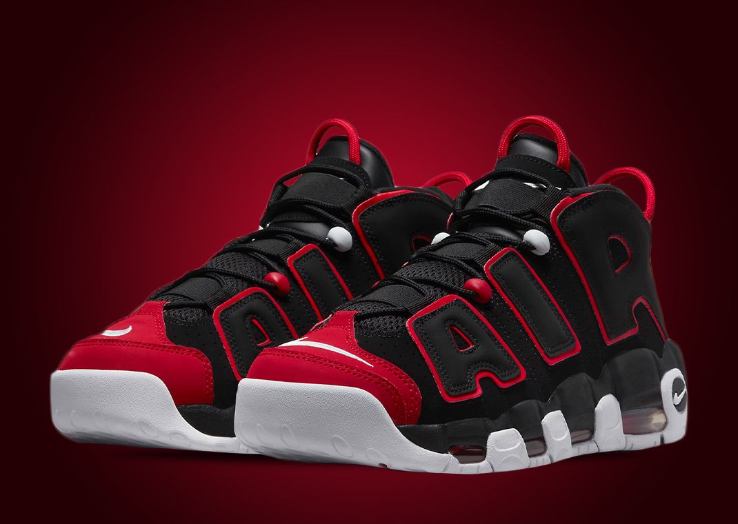 Nike Air More Uptempo Red Toe