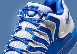Nike KD 18 TB White Game Royal Detail