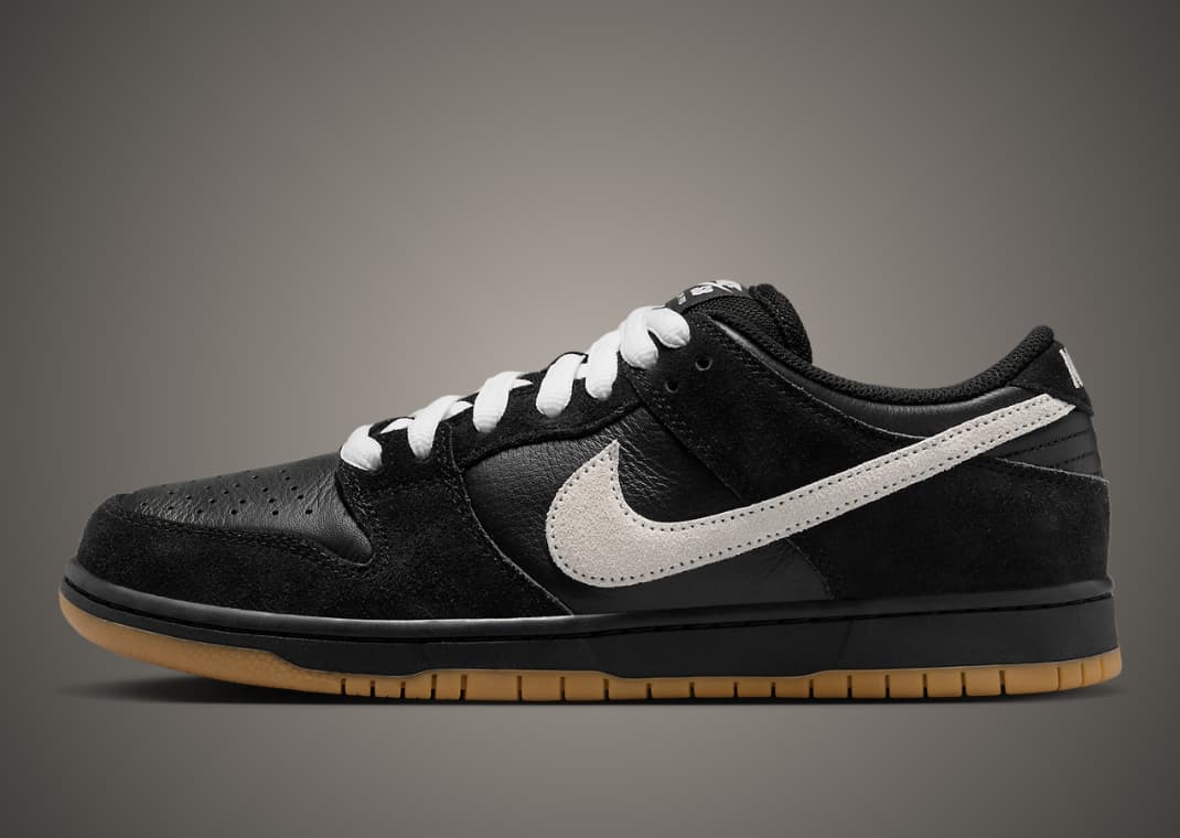 The Nike SB Dunk Low Black White Gum Releases Spring 2025
