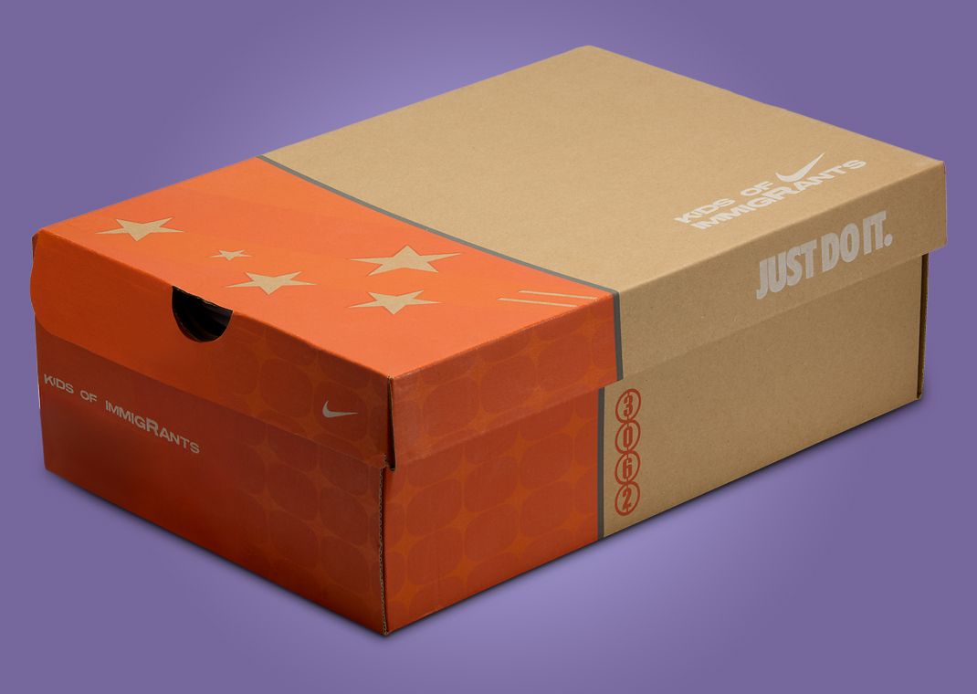 Kids of Immigrants x Nike Air Max Sunder SP Persian Violet Packaging