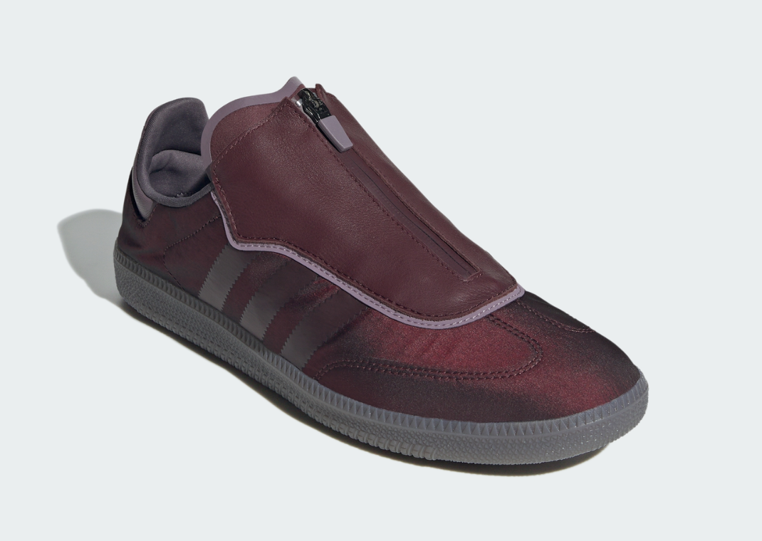 adidas Samba Decon Zipper Aurora Ruby Angle